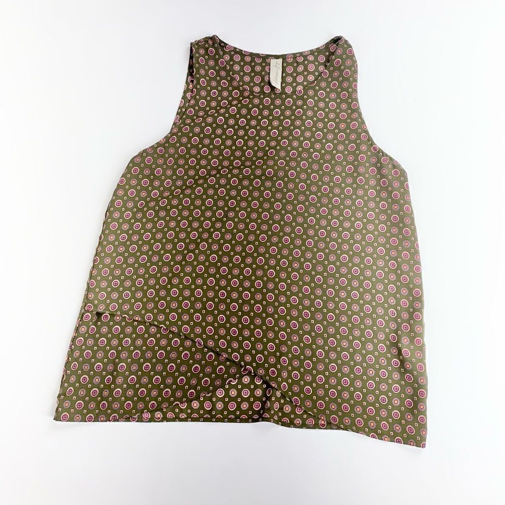 Allison Joy Evereve pattern tank blouse M